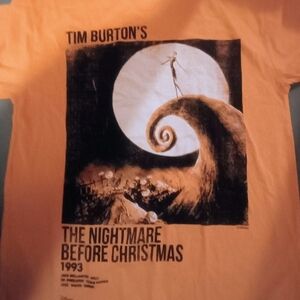 Orange Nightmare Before Christmas T-Shirt